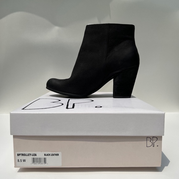 NWT BP Nordstrom Trolley Ankle Booties - Sizes 8.5W or 9W - Picture 1 of 12